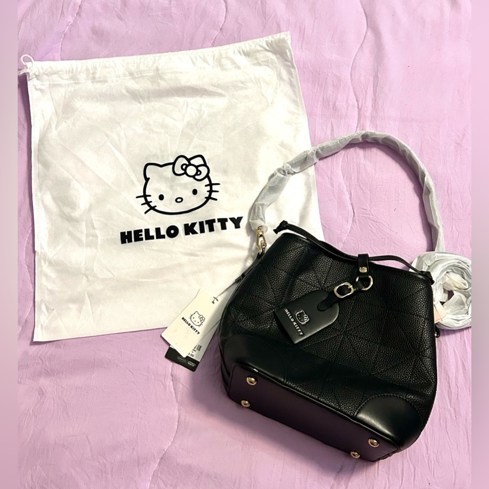 Hello Kitty Leather Bucket Bag